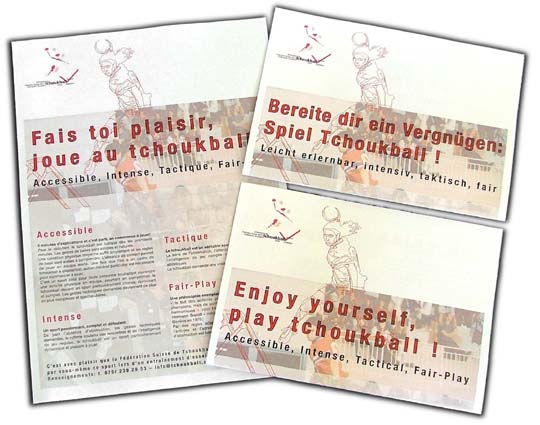 Tchoukball information leaflet